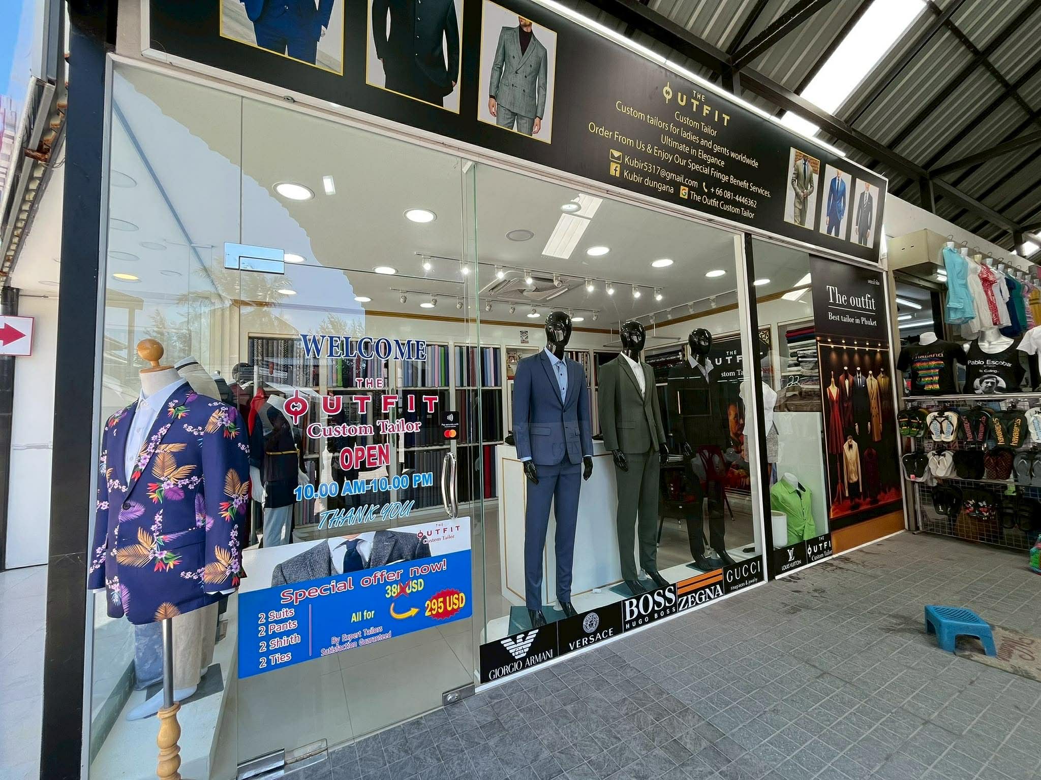Bangtao Beach tailor front