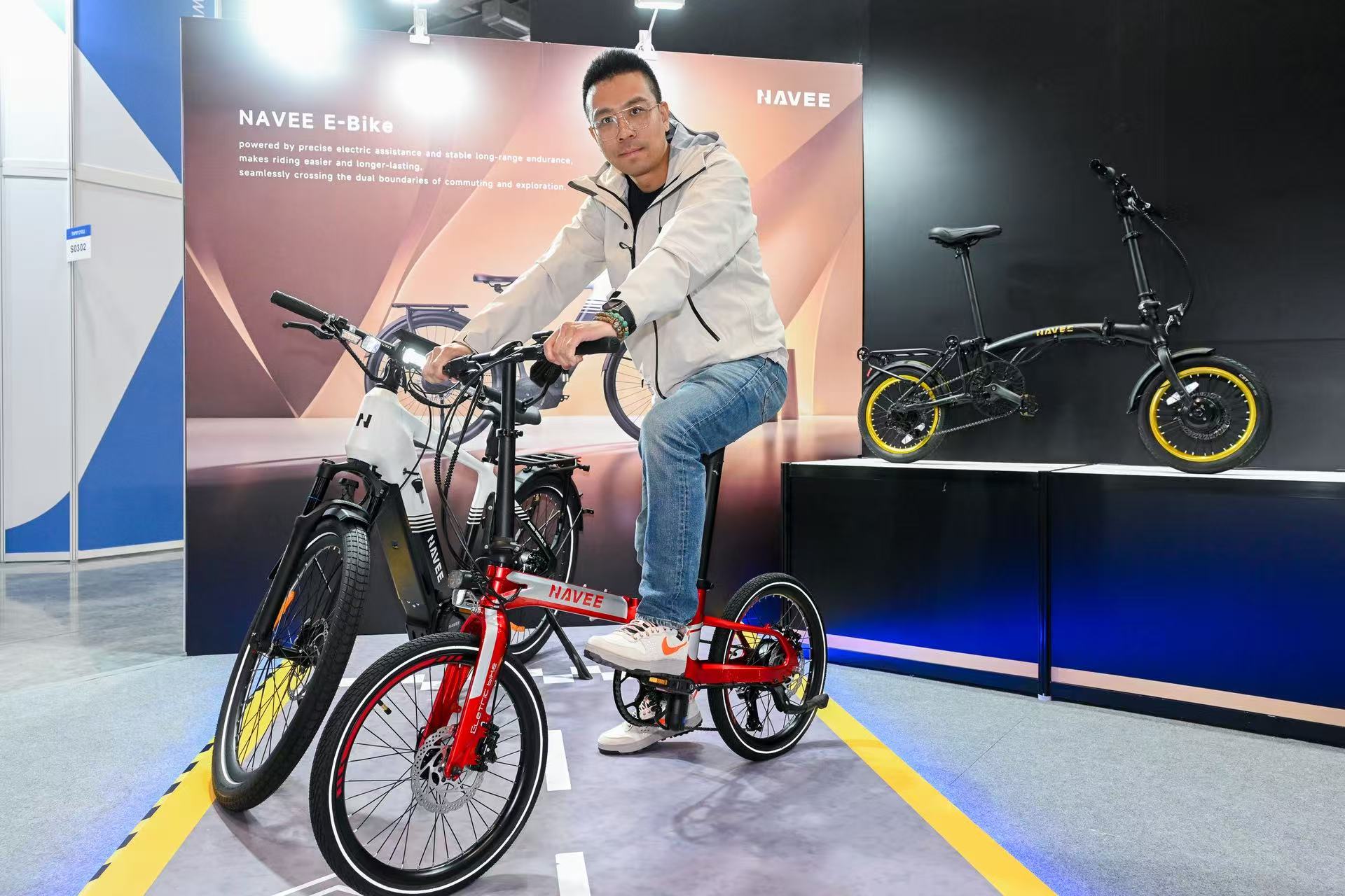 Eric Tian , Head of NAVEE E-bikes