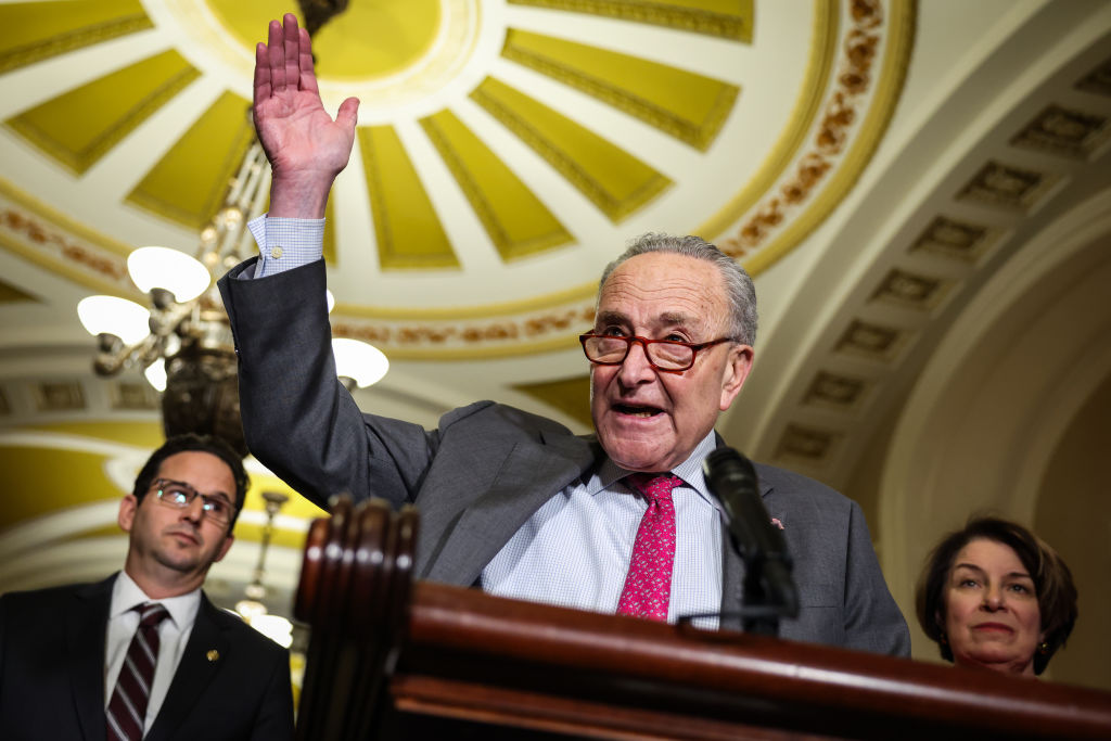 Senators Meet For Weekly Policy Luncheons Day After Trump's Inauguration