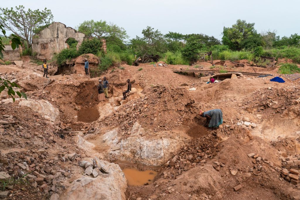 The Democratic Republic of Congo is rich with lithium, an essential mineral for electric car batteries. 