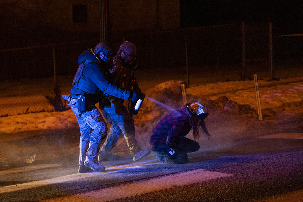 Clashes erupt in Minneapolis after Federal Agents involved in a shooting incident