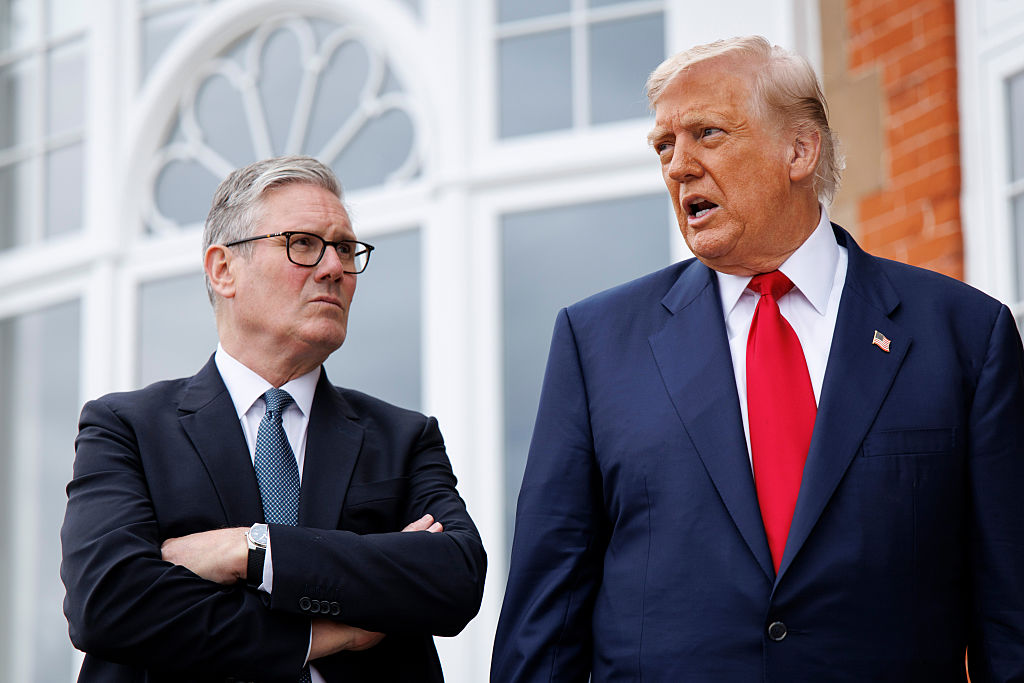 UK Prime Minister Keir Starmer Visits US President Donald Trump in Scotland