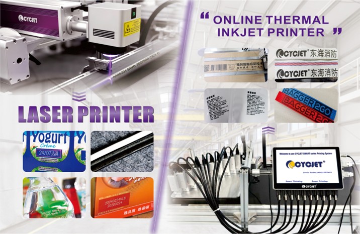 LASER PRINTER AND ONLINE INKJET PRINTER