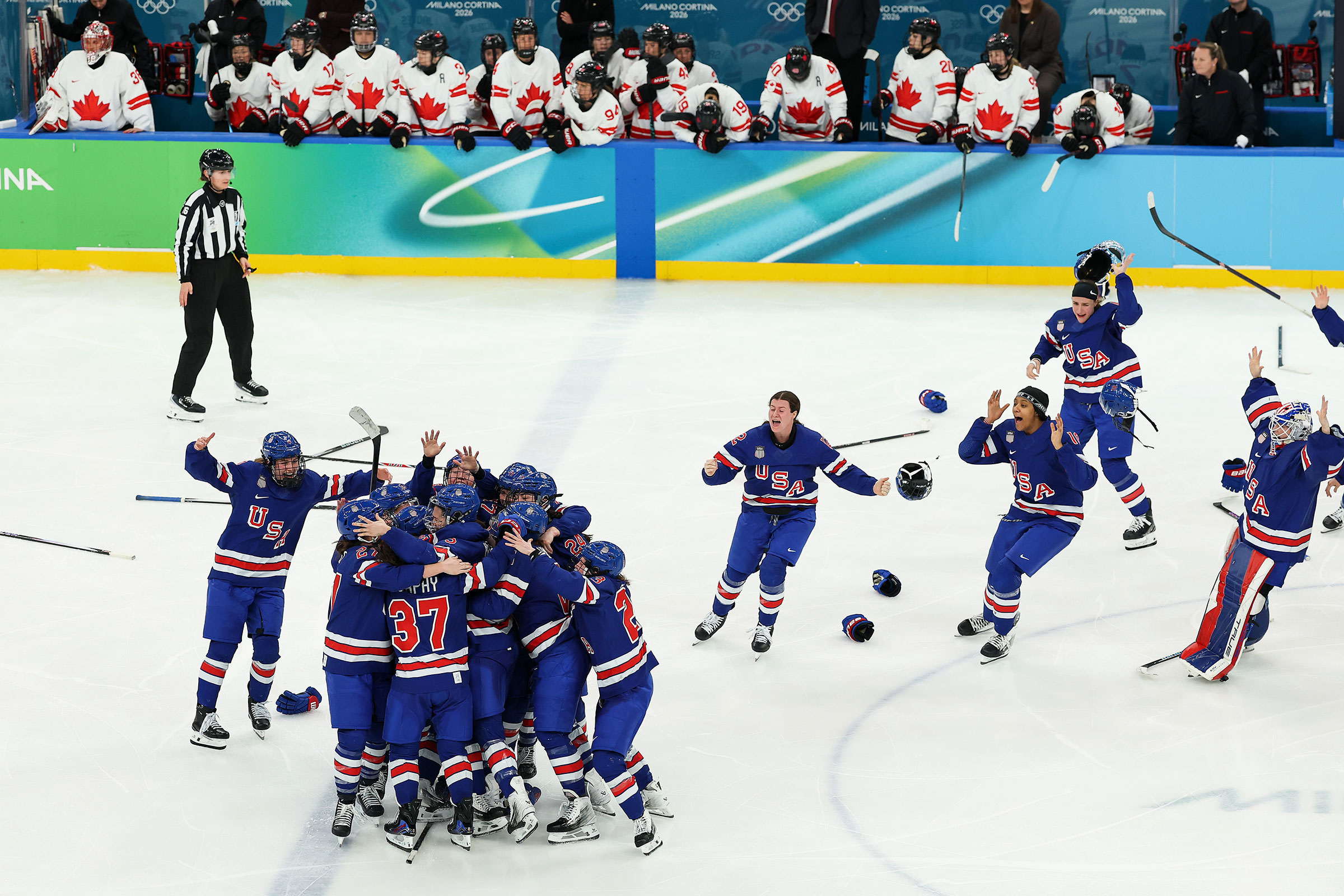 Eishockey - Milano Cortina 2026 Winterolympien: Tag 13