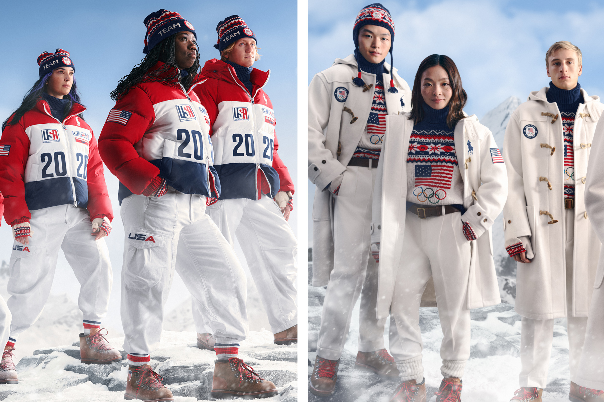Team USA's Olympic uniforms by Ralph Lauren.