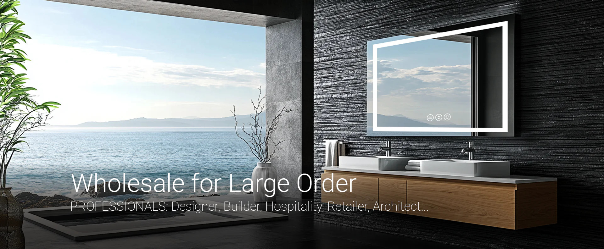 LED mirrors designed for durability and style in every room
