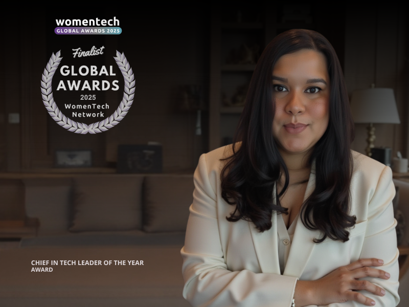 ADRIANA RIVAS WOMENTECH GLOBAL AWARDS 2025 FINALIST CHIEF IN TECH LEADER OF THE YEAR ADRIANA RIVAS WOMENTECH GLOBAL AWARDS 2025 FINALIST CHIEF IN TECH LEADER OF THE YEAR