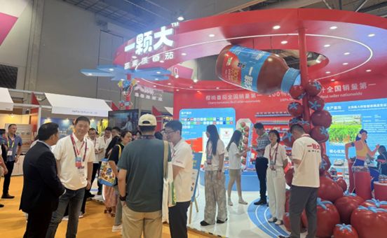Unleashing confidence in overseas expansion, achieving results far exceeding expectations! High-end fruit tomato brand YIKEDA debuts at Asia Fruit Log