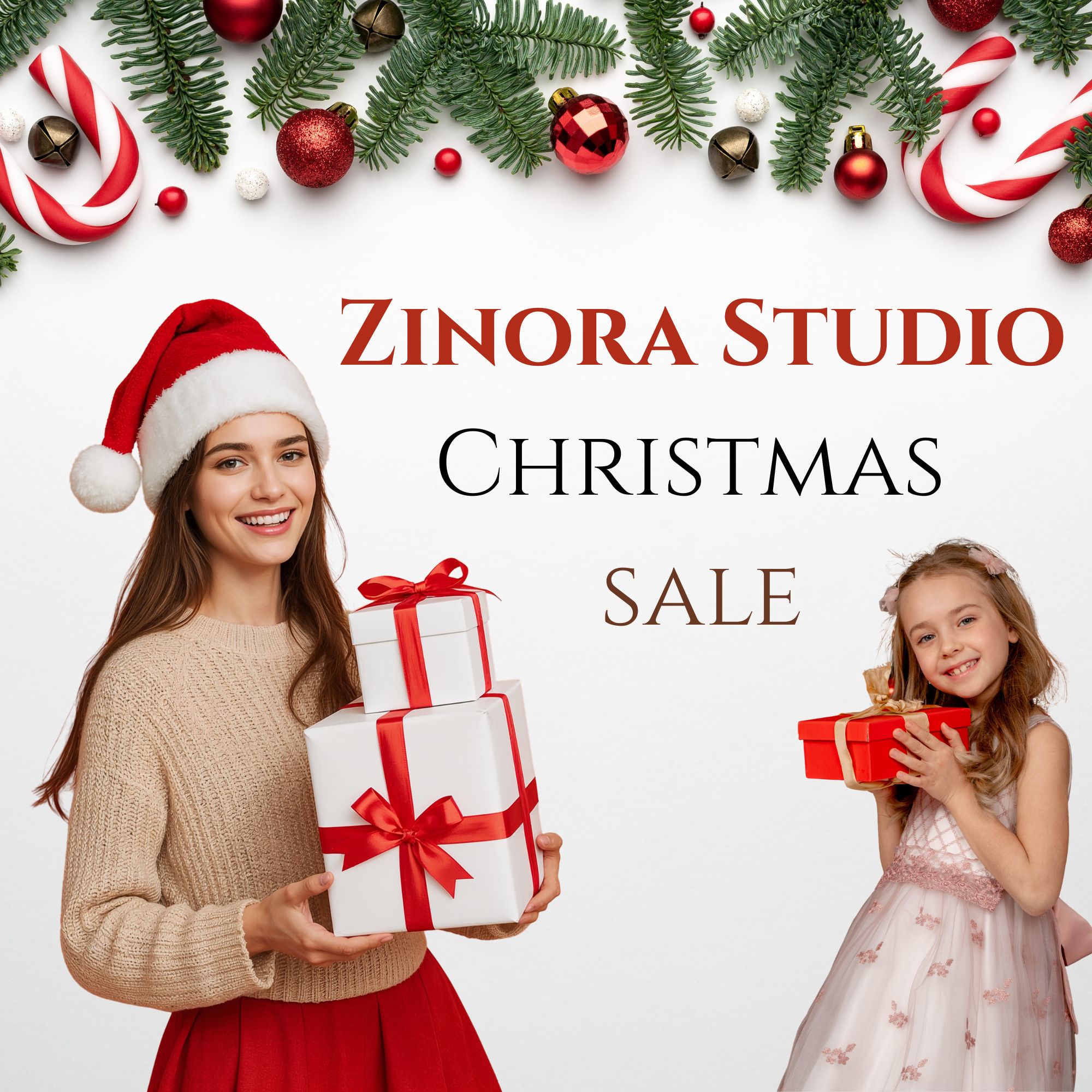 Zinora Studio ลดราคาคริสต์มาส Zinora Studio ลดราคาคริสต์มาส