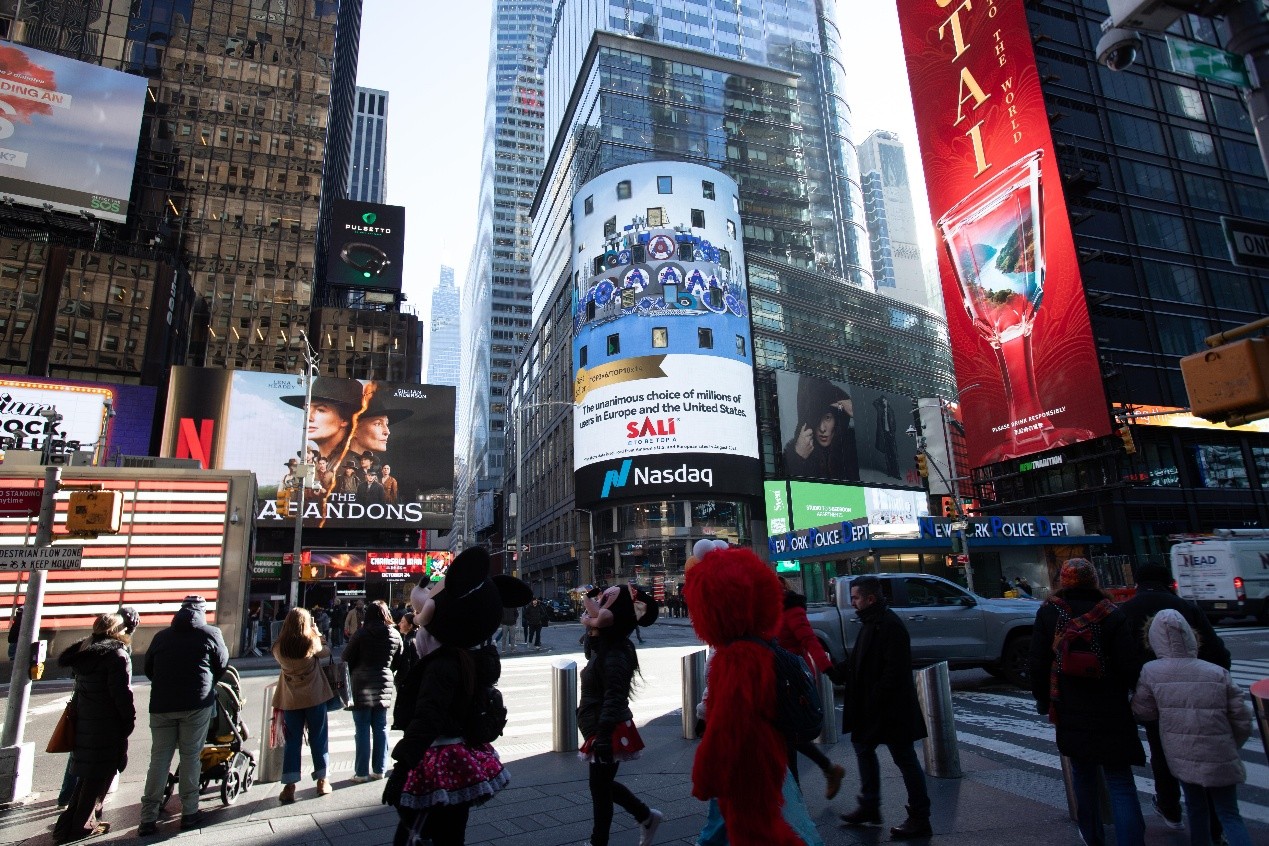 SALI Tools Make an Appearance on New York's Times Square
