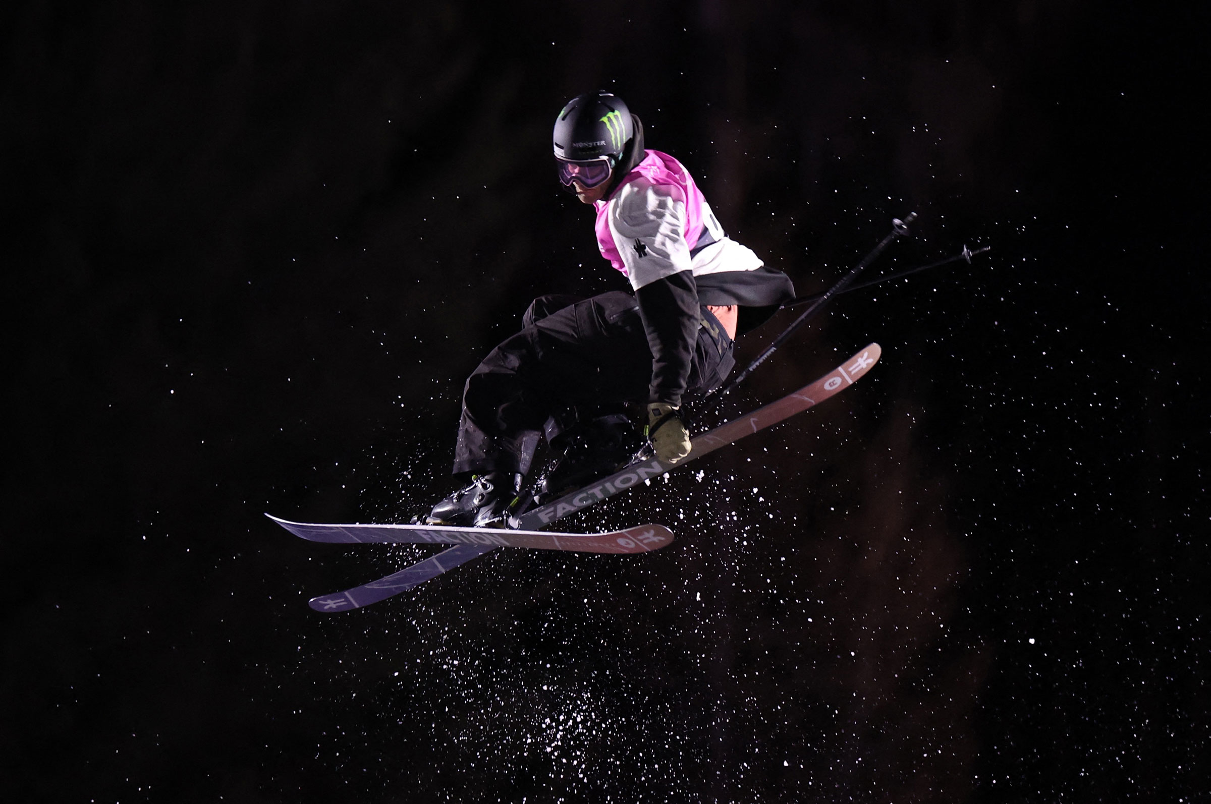 Hall during the Freestyle World Championships in St Moritz, Switzerland in March 2025